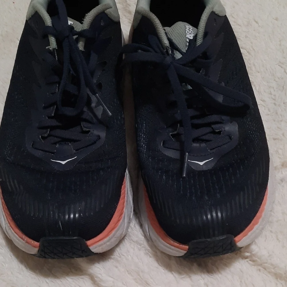 Hoka One One Athletic Shoes with Mesh Upper
